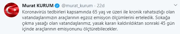 Son dakika: 65 yaş ve üzeri ile kronik rahatsızlığı olan vatandaşlar dikkat! Bakan Kurum duyurdu: Ertelendi!-1