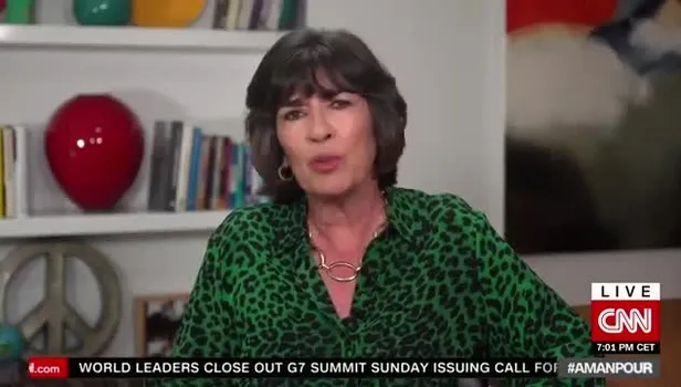 Christiane Amanpour canlı yayında yumurtalık kanserine yakalandığını duyurdu!