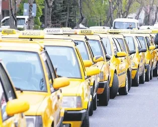 Taksicilere 13 yasak