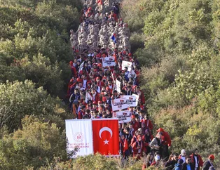 Çanakkale’de 57. Alay Vefa Yürüyüşü!