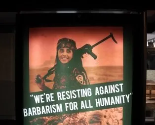 İngiltere’de skandal YPG posterleri