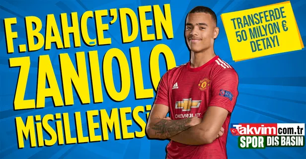 Transfer haberleri | Fenerbahçe'den Galatasaray'a Zaniolo misillemesi! 50 milyon Euro'dan...