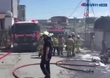 Esenyurt’ta atık toplama merkezinde yangın