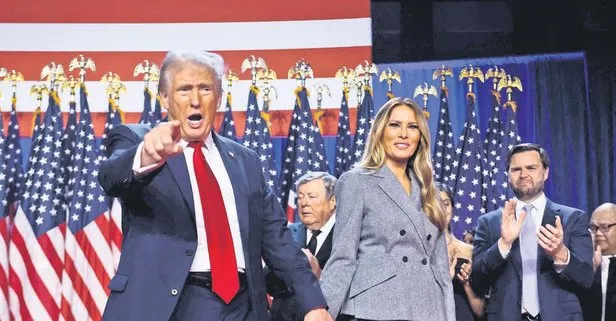 Donald Trump rakibi Harris'i hezimete uğrattı! 47. Başkan olarak adını tarihe yazdırdı