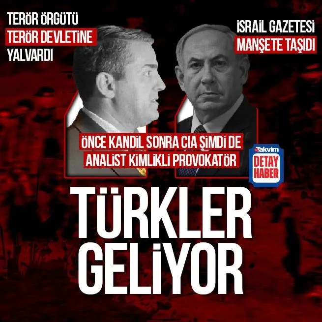 Analist kimlikli provokatör PKK için İsrail’e yalvardı siyonist gazete manşete taşıdı: Türkiye’ye karşı iş birliği talebi