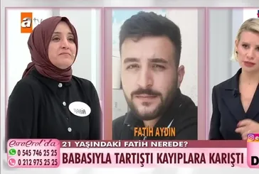 87 gündür kayıp olan Fatih Aydın nerede?