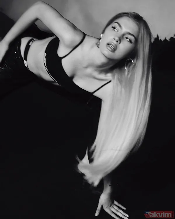 Aleyna Tilki hem tarzı hem pozlarıyla olay oldu! Görenin ağzı açık kaldı sosyal medya ayağa kalktı! “Altı bezli bebek...” - 2