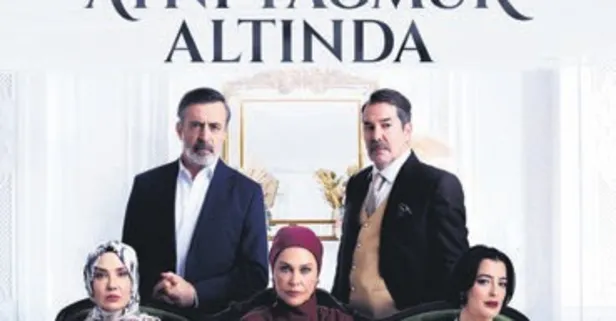 Aynı Yağmur Altında'nın afişi yayınlandı! Tüm kadro ilk defa aynı karede yer aldı