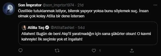 yine-haddini-asti-ak-parti-secmenini-yok-olmasi-icin-dua-eden-atilla-tasa-tepkiler-gecikmedi-iyice-raydan-cikt-1668467748028.jpg Yine haddini aştı! AK Parti seçmenine beddua eden Atilla Taş'a tepkiler gecikmedi: İyice raydan çıktı-6