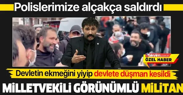 milletvekili gorunumlu militan baris