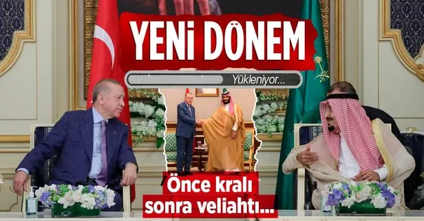 Başkan Erdoğan’dan Suudi Arabistan’a ziyaret! Kral Selman ve Veliaht Prens bin Selman ile görüştü