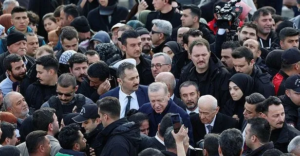 11 il, yitip giden 50 bin 783 can... 6 Şubat depremlerinin 1. yılında acı ilk günkü gibi taze: Başkan Erdoğan ve MHP Lideri Bahçeli Kahramanmaraş’ta