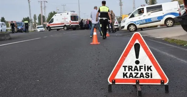 TEM'de yaralanmalı kaza! Bölgede trafik kilitlendi