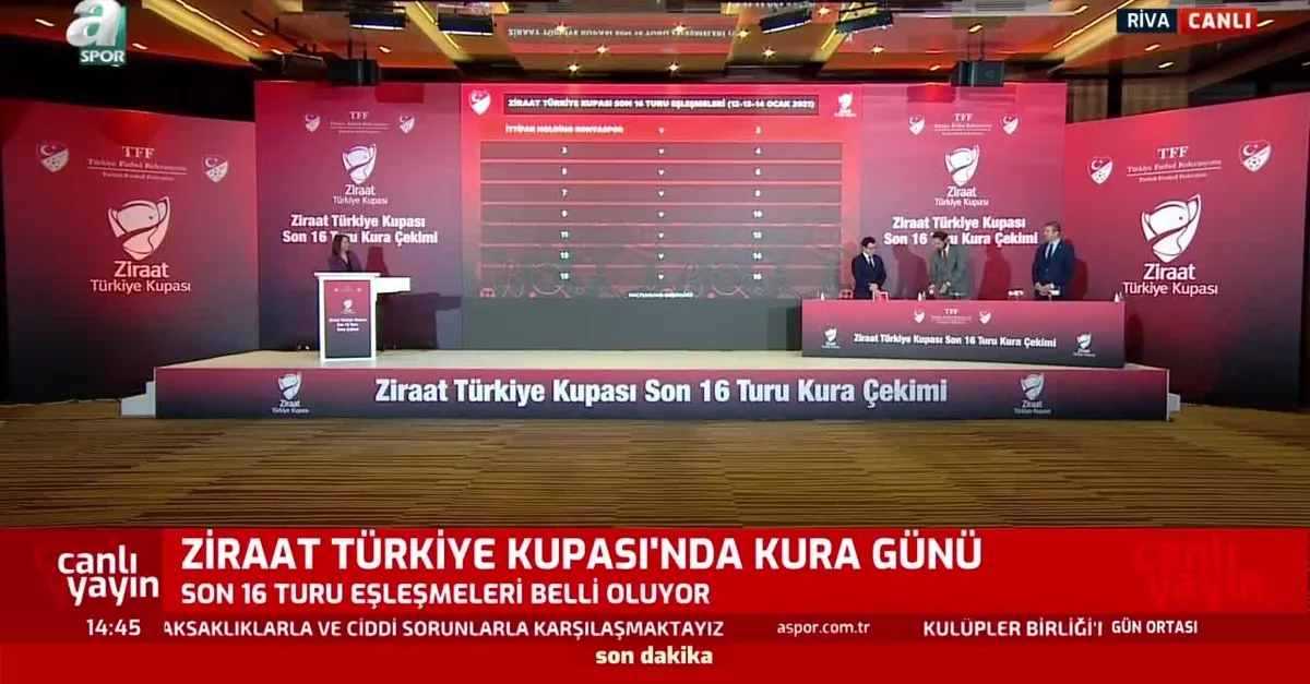 son dakika iste ziraat turkiye kupasi