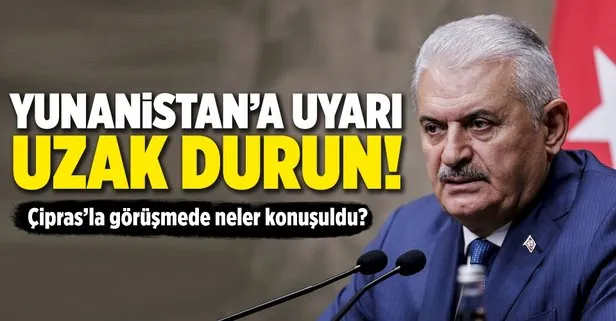 Türkiyeden Yunanistana Kardak uyarısı