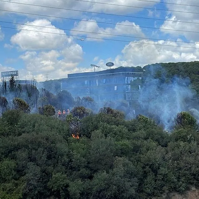 Kağıthane’de korkutan yangın!