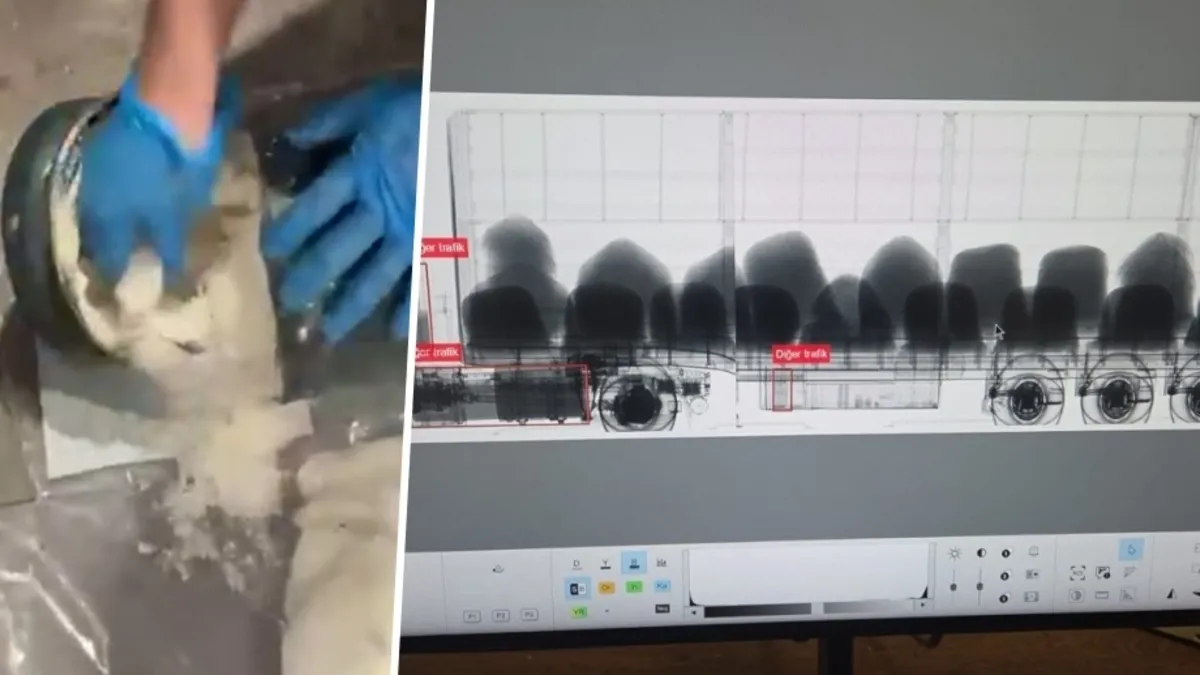 İran sınırında uyuşturucu operasyonu: Tırdaki piknik tüpünden 5 kilo metamfetamin çıktı