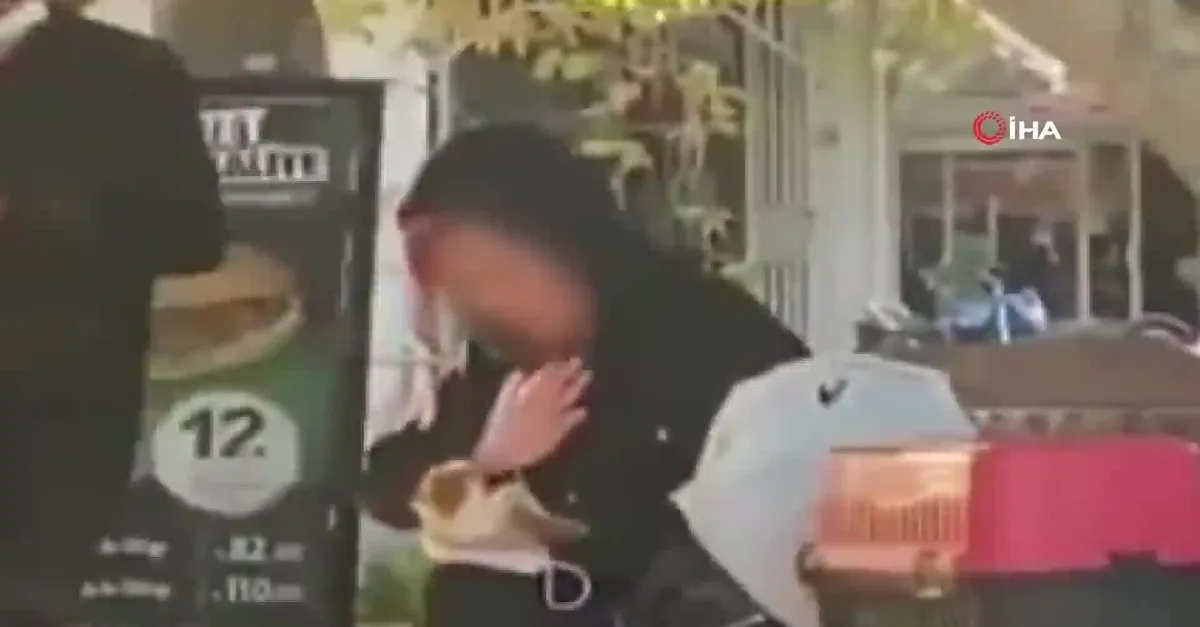 Antalya'da dehşete düşüren görüntüler! Beslediği hamsterı önce tokatladı, sonra ısırmaya çalıştı...