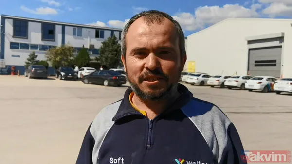 Mesaiye geç kalan fabrika işçisi fabrikaya paraşütle gitti - 9