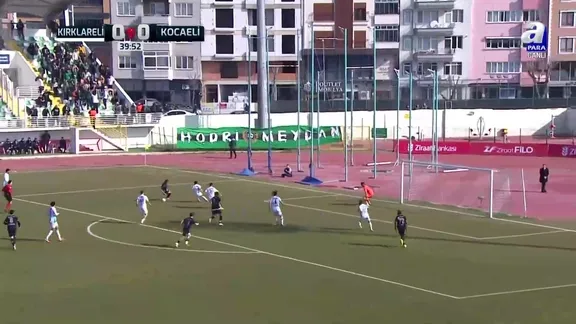 Kırklarelispor 0-1 Kocaelispor | GOL İZLE: Ahmet Sagat