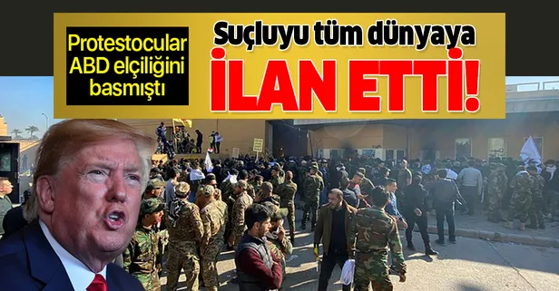 Son dakika: Trump'tan flaş Bağdat açıklaması!