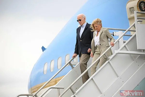 No comment! ABD Başkanı Biden'a "Trump'a "sus payı" soruşturması" soruldu - 1