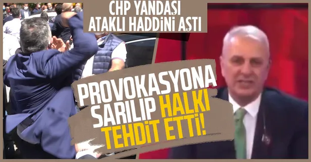CHP yandaşı Can Ataklı haddini aştı: Sokağa çıkamayacaksınız