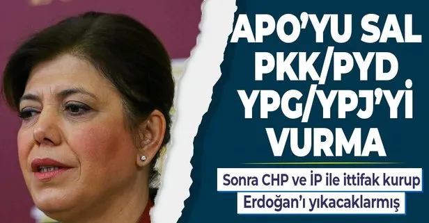 HDP Grup Başkanvekili Meral Danış Beştaş: PKK’yı vurmayın Öcalan’ı serbest bırakın