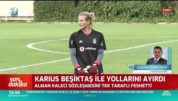 Loris Karius Beşiktaş ile yollarını ayırdı