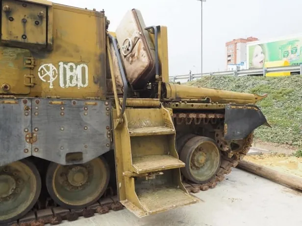 Sadece 5 adet üretilmişti... 'Nükleer kıyamet' tankı bulundu-2