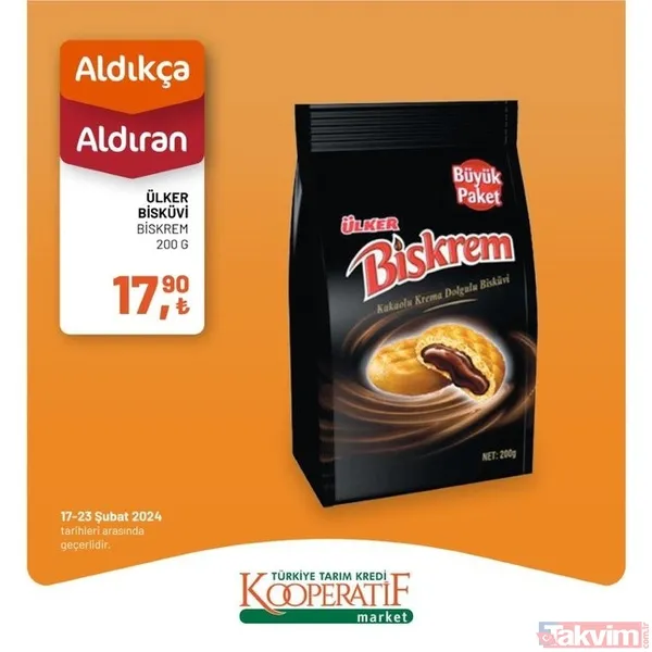 Tarım Kredi KATALOĞU 19-23 Şubat 2024 FİYAT LİSTESİ! Kooperatif market 32 üründe fiyatları indirdi! 2 katlı 6'lı kağıt havlu 54.90 TL... - 42