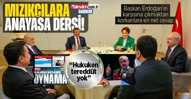 Son dakika: Başkan Recep Tayyip Erdoğan'ın yeniden adaylığı! TBMM Başkanı Mustafa Şentop: Masa değil anayasa konusu
