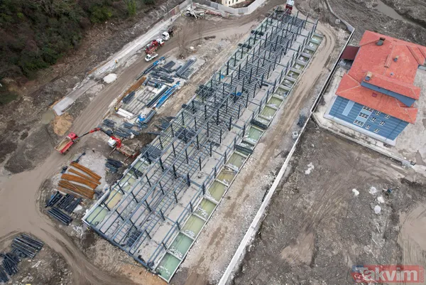 Selin yıktığı Kastamonu Bozkurt 6 ayda şantiyeye döndü! Yaza yetiştirilmeye çalışılıyor - 27