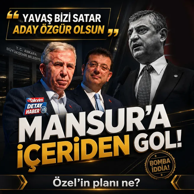 Ekrem İmamoğlundan Mansur Yavaşa veto! Bizi satar iddiası... Aday Özgür Özel mi?