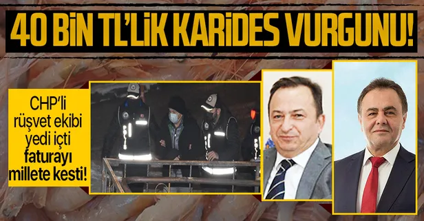 CHP'li Bilecik Belediyesi'nde bir skandal daha! Rüşvet ekibinden karides vurgunu