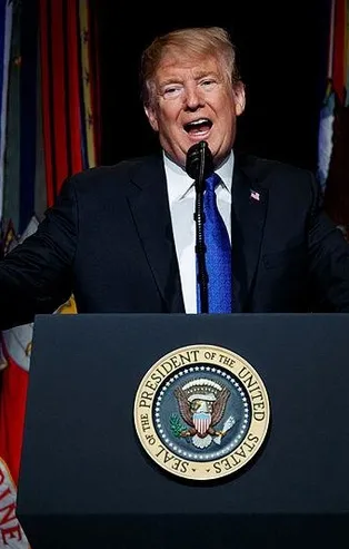 Trump'tan füze tehdidi: Hepsini indireceğiz!
