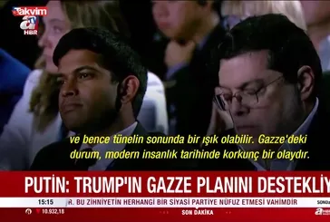 Putin'den Gazze mesajı!