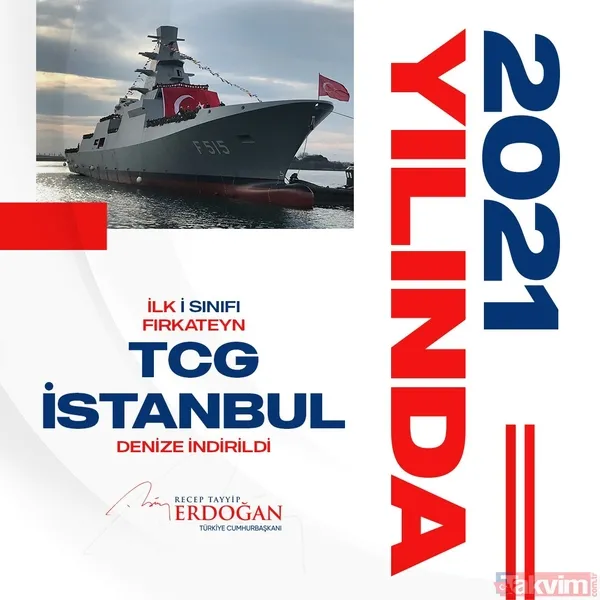 SON DAKİKA: Başkan Recep Tayyip Erdoğan'ın 2021 yılında imza attığı projeler - 24