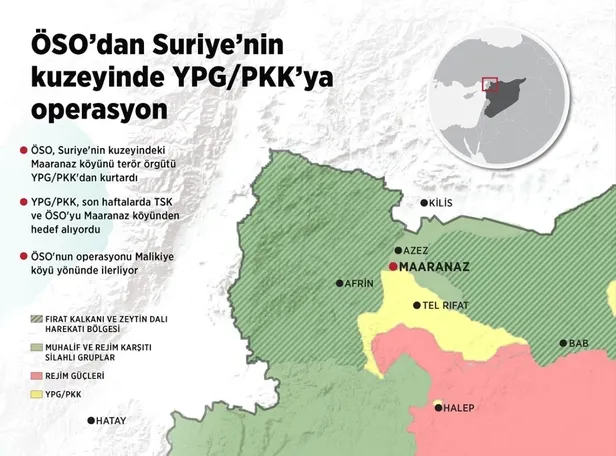 ÖSO, Maaranaz'ı YPG/PKK'dan kurtardı-1