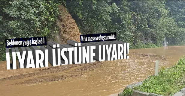 HAVA DURUMU | Meteorolojiden 5 il için kuvvetli yağış uyarısı! Rize ve Artvin’de beklenen yağış başladı