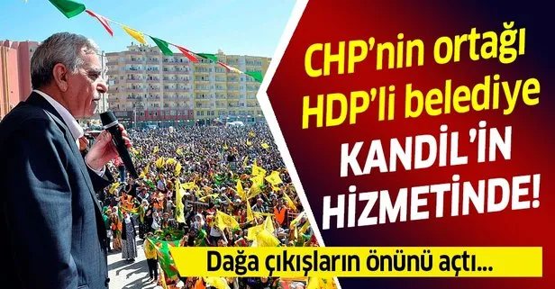 HDP’li Mardin Belediyesi Kandil’in hizmetinde...