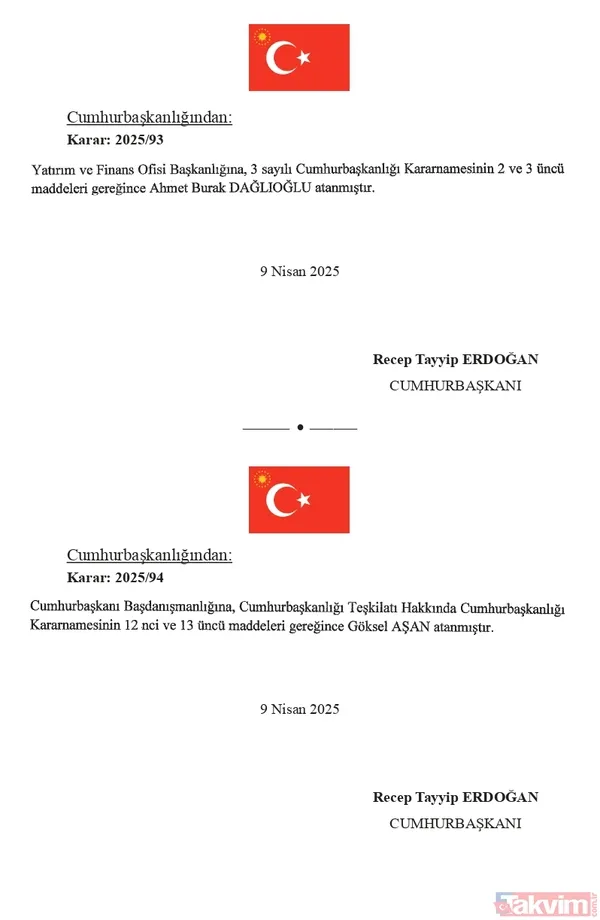 10 ayrı kurula 140 isim | Cumhurbaşkanlığı politika kurulları üyeleri belli oldu! Karar Resmi Gazete'de! Listede Orhan Gencebay da var - 13