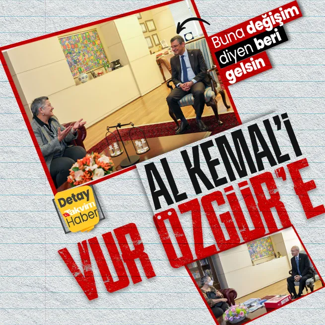 CHPde değişen bir şey yok: Özgür Özel TSKya iftira atan Şebnen Korur Fincancı ile görüştü