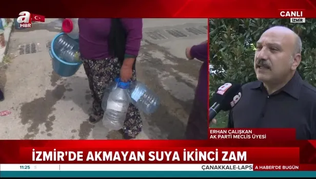 CHP'li İzmir Büyükşehir Belediyesi'nden akmayan suya ikinci zam