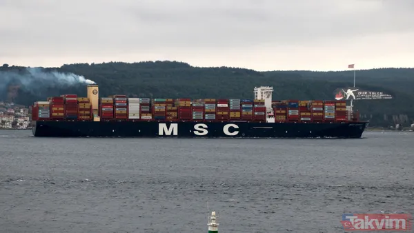 Çanakkale Boğazı tek yönlü trafiğe kapatıldı! 300 metreden uzun 3 konteyner ve 1 LNG gemisi geçecek - 9