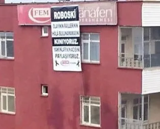 Paralel yapının dershanesinde Uludere pankartı!