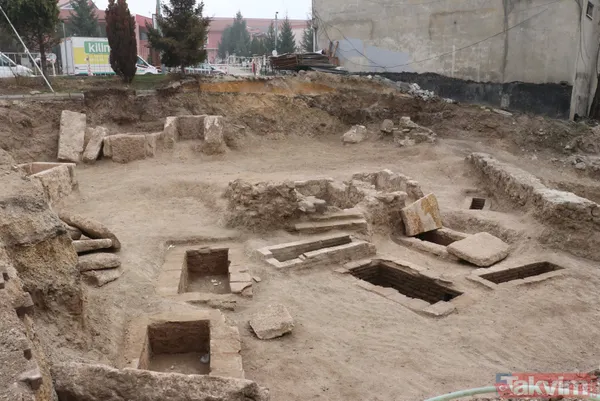 Bolu'da inşaat kazısı sırasında tarihi eser kalıntıları bulundu - 3