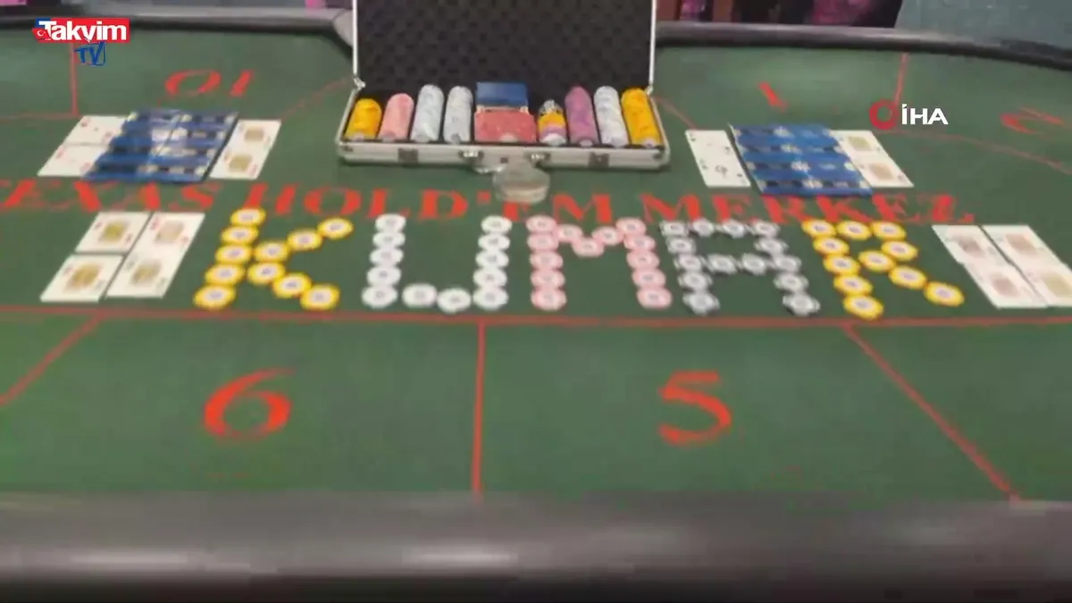 Kadıköy’de ‘Teksas Poker’ baskını!