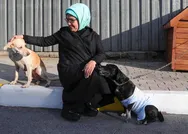Emine Erdoğan engelli köpek Leblebiyi sahiplendi