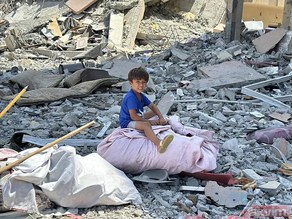 Han Yunus'tan geri acı kaldı! Soykırımcı İsrail Gazze'deki yıkımı böyle görüntülendi - 20